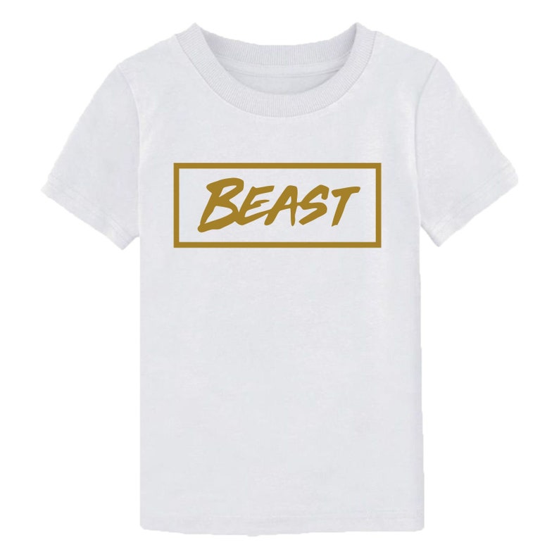 Mr Beast Box Kids T Shirt Beast Gym Gold Box Logo Youtuber ...