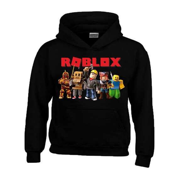 Roblox Toys Kids Hoodie Xbox Gaming Gamer Logo Youth Children Etsy - roblox toys at mcdonalds