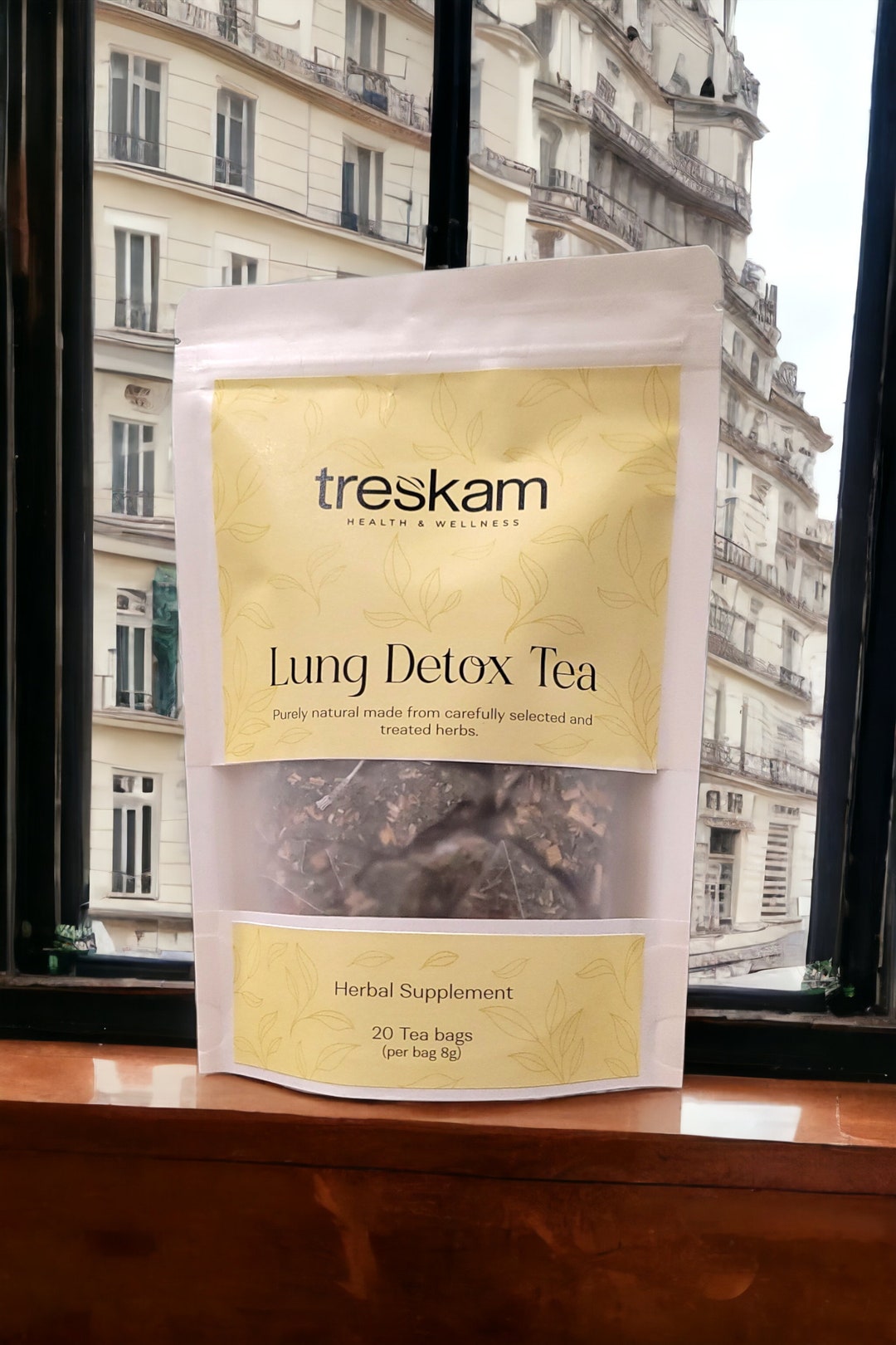 Lung Detox Tea for Smokers &detoxclear Airways Respiratory Support Tea