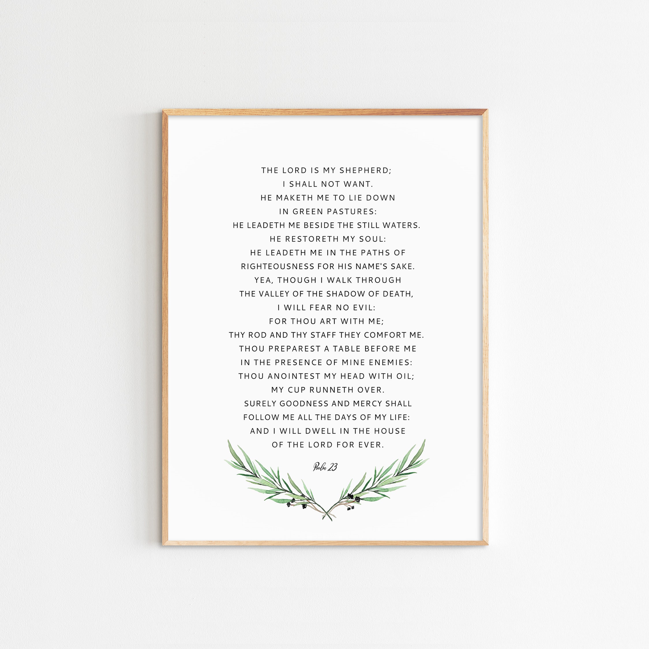 Der Herr ist mein Hirte PSALM