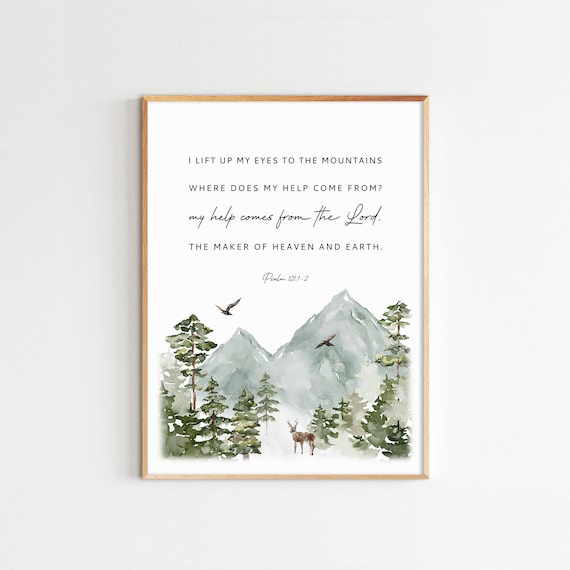 Psalm 121 {Poster} Psalm 121 {Poster}
