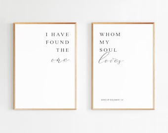 Song Of Solomon Schriftdruck-Set (digitaler Download)