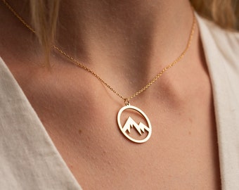 Bergshalsband i sterlingsilver: Personlig utomhusberlock