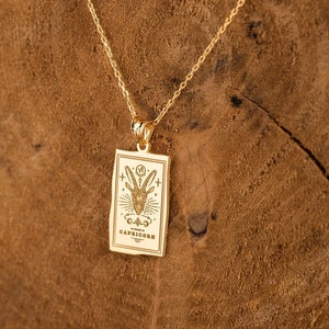 Sternzeichen Halskette - Astrologie Charm Halskette - Sternzeichen Halskette - Perfektes Geburtstagsgeschenk - Sternzeichen Anhänger Halskette , Sternzeichen Charm