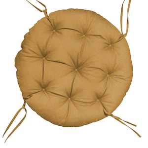 Papasan, coussin, coussin de fauteuil, coussin de jardin, coussin de balançoire de jardin, matelassé avec passants. image 2