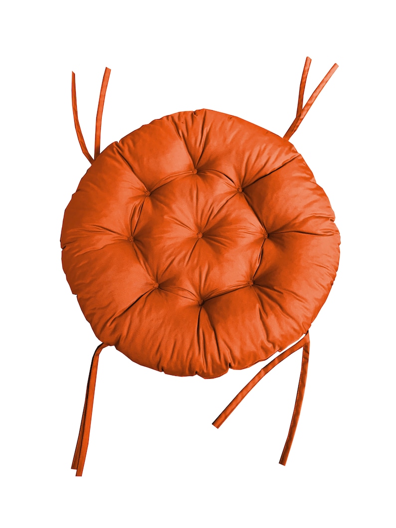 Papasan imperméable Papasan coussin Papasan chaise rotin chaise jardin coussin papasan coussin siège coussin fauteuil coussin à bascule coussin Orange