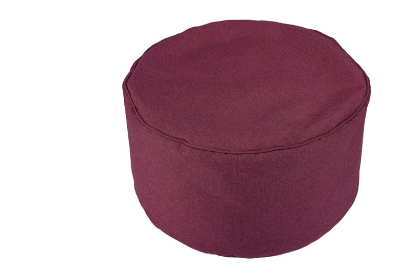 Sitzhocker Sitzsack Bean Bag mit EPS-Füllung Sitzkissen rund für Kinder und Erwachsene viele Farben zur Auswahl Violett