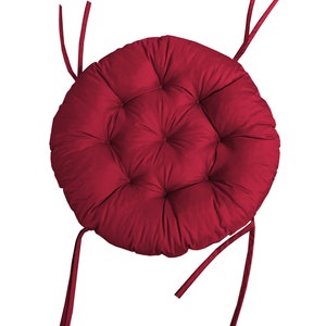 Papasan imperméable Papasan coussin Papasan chaise rotin chaise jardin coussin papasan coussin siège coussin fauteuil coussin à bascule coussin Dunkelrot