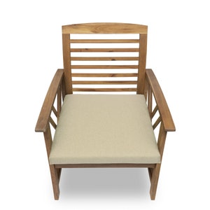 Cojín para silla, cojín para silla, cojín para silla, cojín para asiento, funda extraíble con cremallera, juego de cojines para jardín