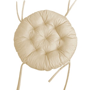 Papasan imperméable Papasan coussin Papasan chaise rotin chaise jardin coussin papasan coussin siège coussin fauteuil coussin à bascule coussin Creme