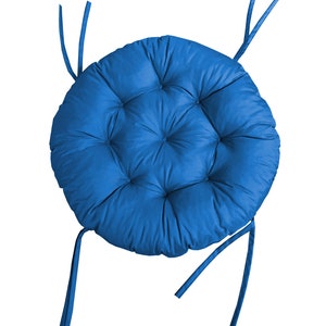 Papasan imperméable Papasan coussin Papasan chaise rotin chaise jardin coussin papasan coussin siège coussin fauteuil coussin à bascule coussin Blau