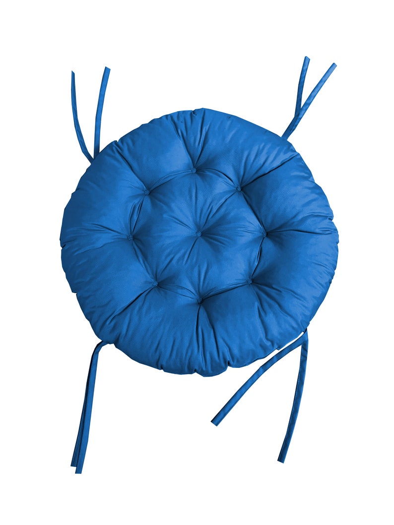 Papasan imperméable Papasan coussin Papasan chaise rotin chaise jardin coussin papasan coussin siège coussin fauteuil coussin à bascule coussin Blau