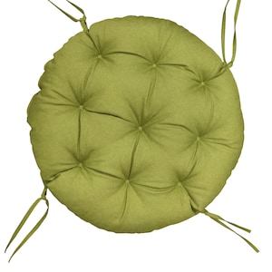 Papasan, coussin, coussin de fauteuil, coussin de jardin, coussin de balançoire de jardin, matelassé avec passants. image 4