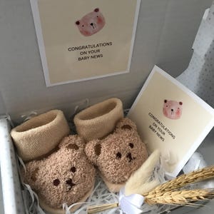 Congratulations on your baby news- bear gifts- baby news- Baby announcement- Pregnancy announcement- Pregnancy news announcement- Baby gifts