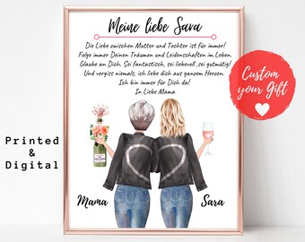 Das Beste Geschenk, Was Man Von Einer Mutter Und Einer Tochter Bekommen Kann Das Beste Geschenk, Was Man Von Einer Mutter Und Einer Tochter Bekommen Kann