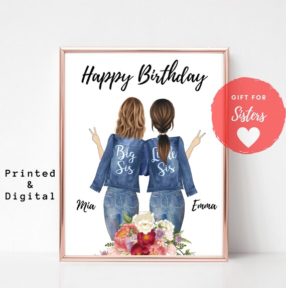 Schwester Geburtstag Geschenk Schwester Geburtstag Poster Etsy Schwester Geburtstag Geschenk Schwester Geburtstag Poster Etsy