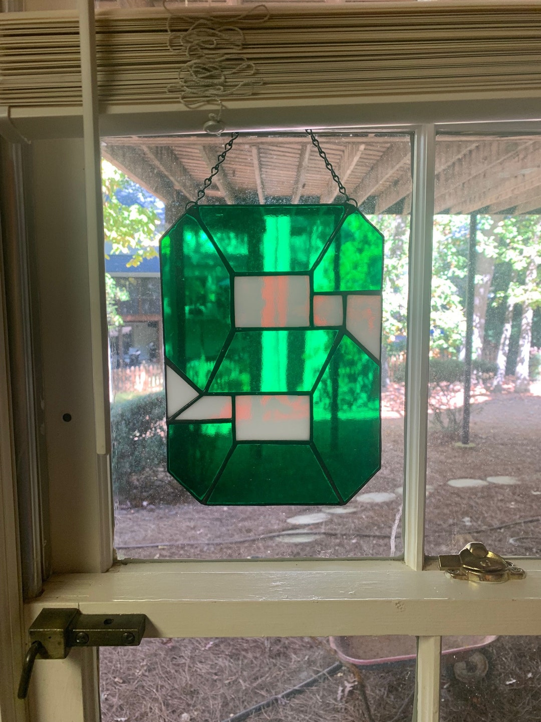 Michigan State University Stained Glass Suncatcher MSU Spartans College