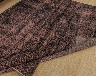 Alfombra Boho Dark Deco de 1,19 m x 1,78 m, alfombra desgastada, alfombra vintage para baño, alfombra descolorida para sala de estar, 2103041823