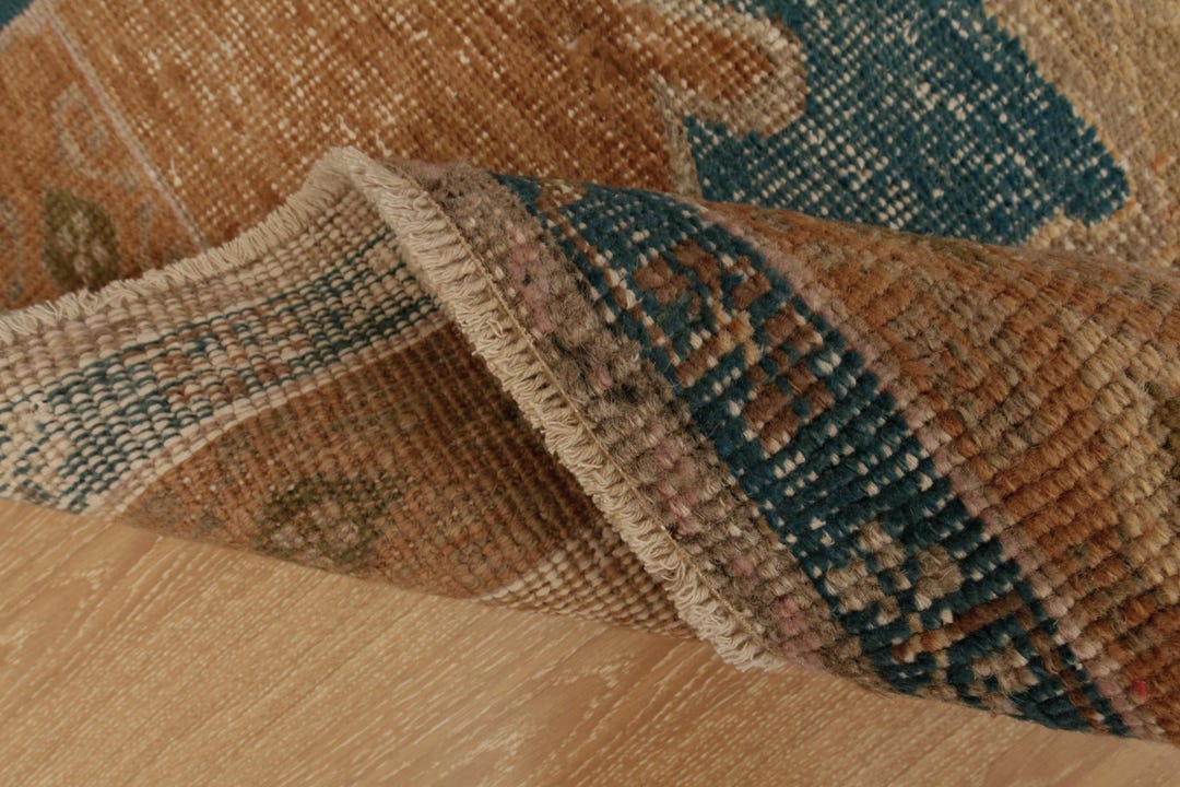 Kitchen Rug Handmade 4x8 Handmade Kitchen Rug, Retro Bedroom Rug, Vintage Entryway Rug , 3 ...