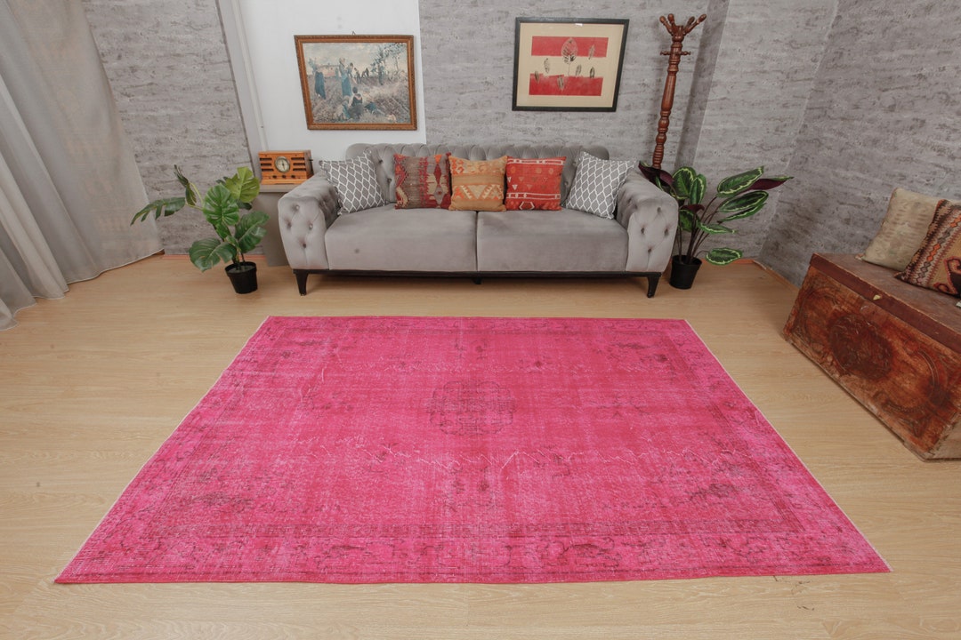 5X8 Gift for Her Pink Bedroom Rug Rug for Living Etsy