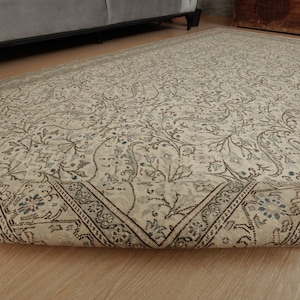 6x10 Turkish Area Rug  ,Vintage Rug, bedroom rug, 6&#39;2&quot; x 9&#39;8&quot; Handmade rug 2312147554