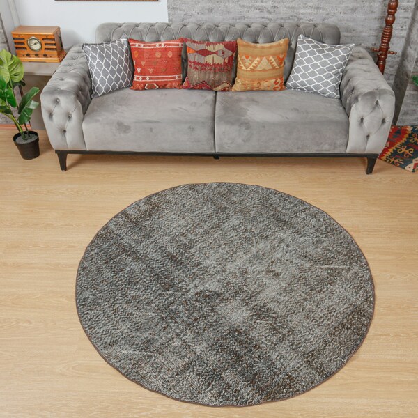 Round Bathroom Rug - Etsy