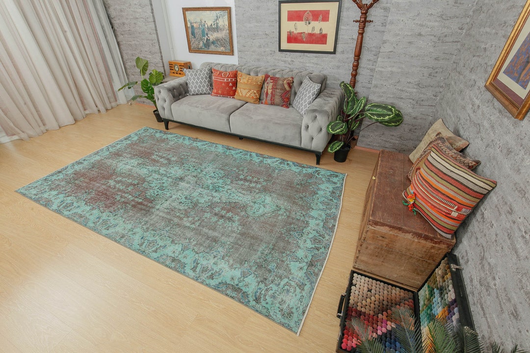 6x10 Oriental Vintage Rug Bedroom Rug 5'7 X Etsy