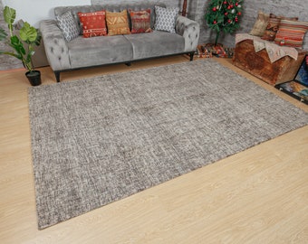 Dining Room Hand Tufted  Rug, 6'7" x 9'10"  Living Room Carpet , 2102191745