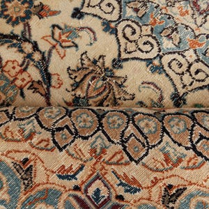 Tvättbar turkisk vardagsrumsmatta, 1,5 x 2,18 m Vintage matta för matsal 2606223427 bild 18