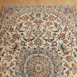 Tvättbar turkisk vardagsrumsmatta, 1,5 x 2,18 m Vintage matta för matsal 2606223427 bild 3