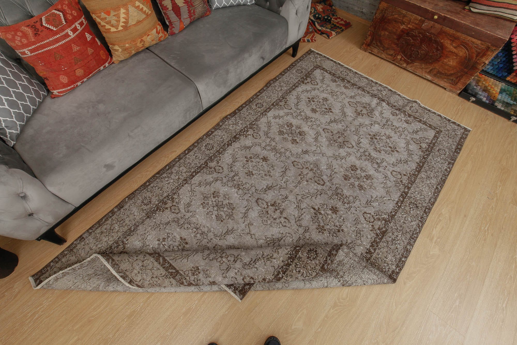 Tapis De Chambre Turc Vintage, Tapis Salon 5 Pi Po. X 8 6 2105272432