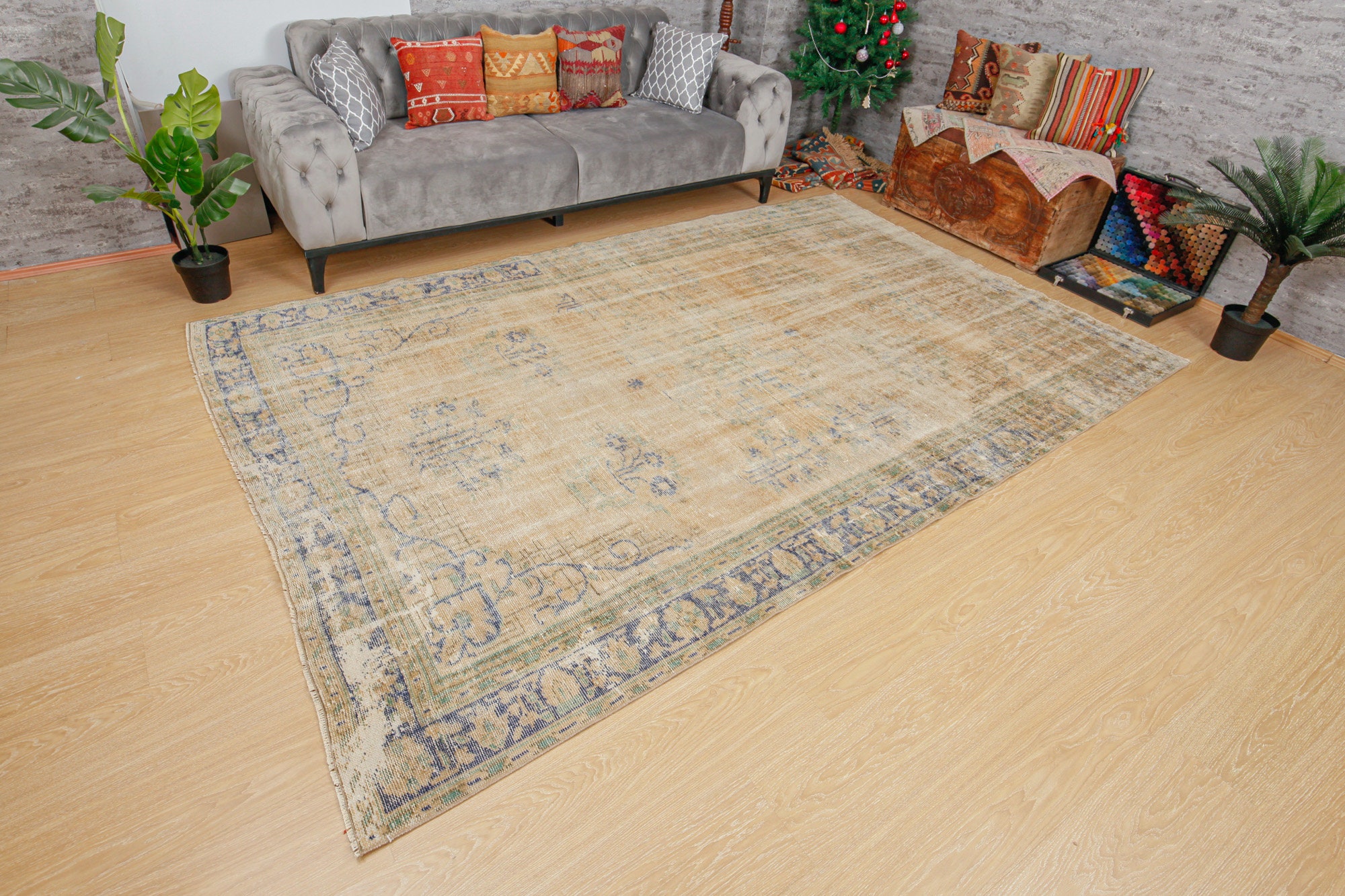 Tapis beige Super Vintage