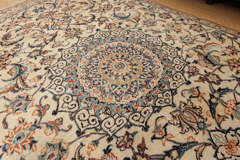 Tvättbar turkisk vardagsrumsmatta, 1,5 x 2,18 m Vintage matta för matsal 2606223427 bild 9