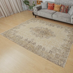 160x250 Teppich, Retro Teppich, Vintage Teppich in erdigen Farben, 160x250cm, Vintage Teppich 2201014037