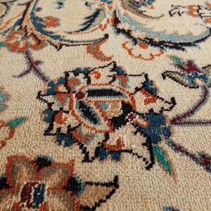 Tvättbar turkisk vardagsrumsmatta, 1,5 x 2,18 m Vintage matta för matsal 2606223427 bild 11