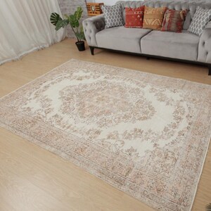 6x9 rug for living room,  handmade rug, Turkish rug, 5&#39;9&quot; x 8&#39;9&quot; rug for bedroom, 2311107920