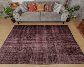 5x8 Dining Room  Turkish  Rug , 5'3" x 8'5" Vintage Area Rug ,Faded Farmhouse Rugs 2203234728