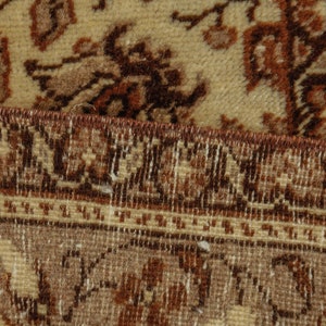 6x9 floral beige brown rug, Demirci rug, 6&#39;2&quot; x 9&#39;4&quot; Turkish area rug, 2202244604