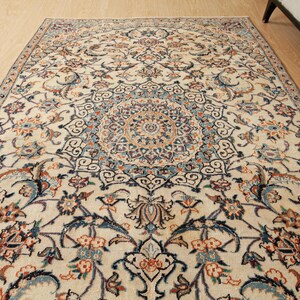 Tvättbar turkisk vardagsrumsmatta, 1,5 x 2,18 m Vintage matta för matsal 2606223427 bild 6