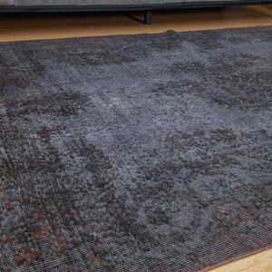 6x10 Distressed Oriental Rug , Turkish  Rustic Rug, 5&#39;7&quot; x 9&#39;8&quot;  Vintage Living Room Carpet 201107840