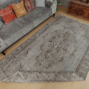 6x10 oriental bedroom rug, wool office rug, 5&#39;8&quot; x 9&#39;7&quot;, living room rug, 2201044282