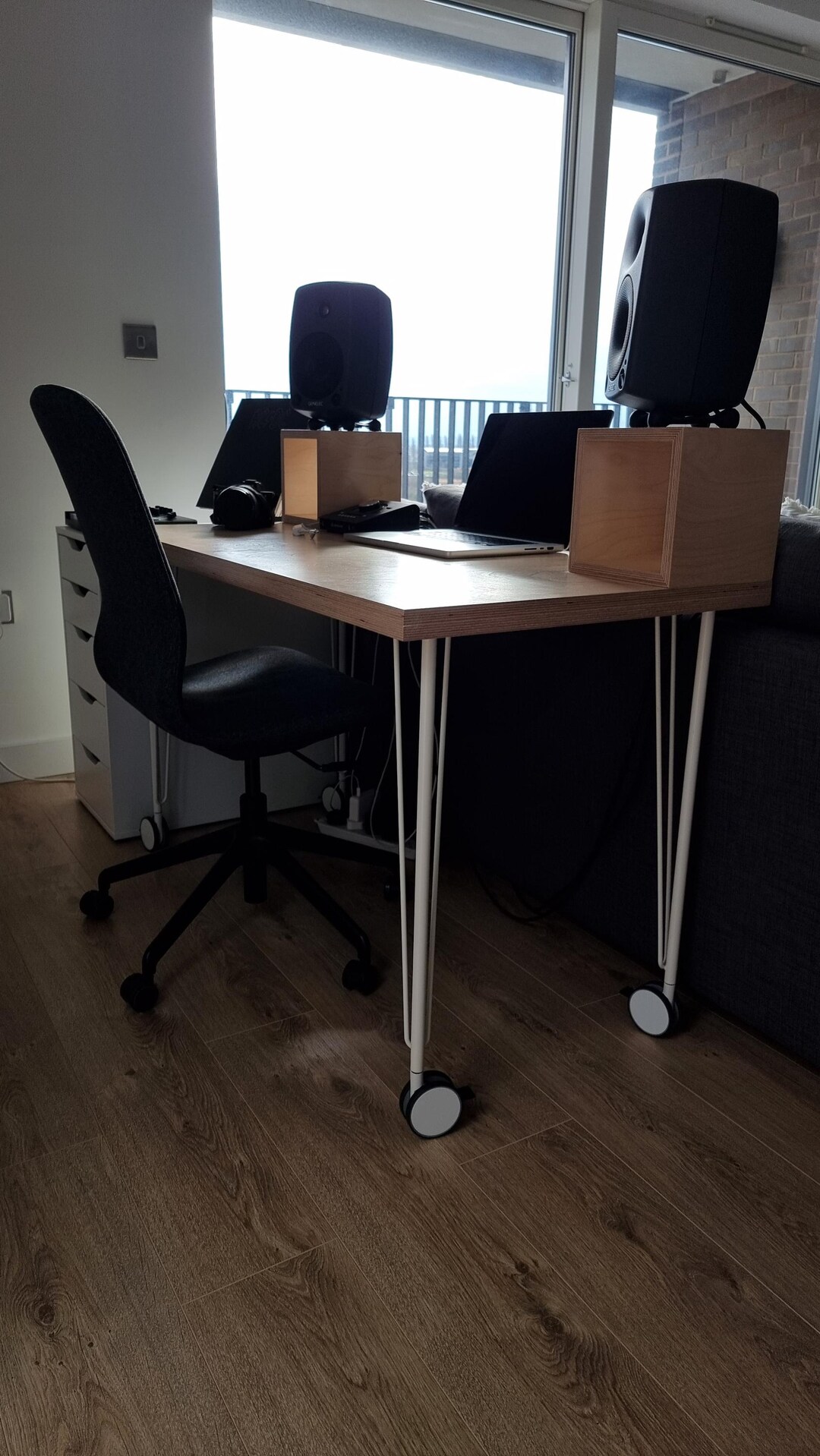 Bespoke, Hand Made Birch Ply Computer Desk. Pickup Only. - Etsy