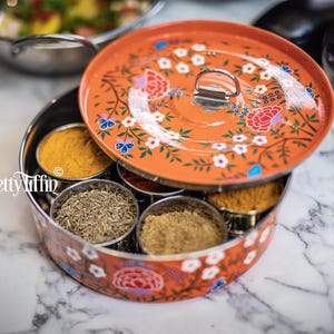 Spice Tin 
Masala Dabba
Spice storage 
spice box