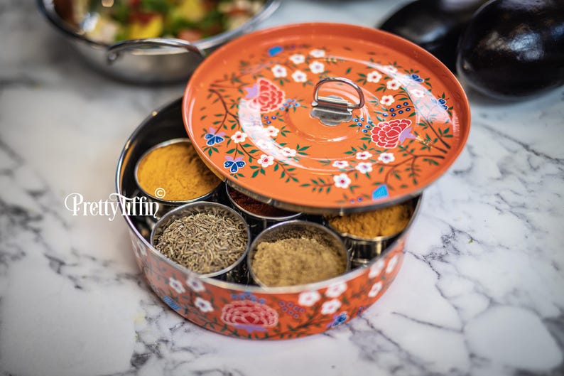 Spice Tin 
Masala Dabba
Spice storage 
spice box