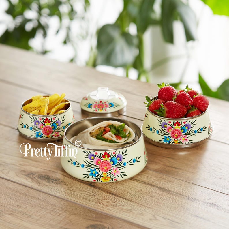 Asian Tiffin 
Food Carrier 
Indian Lunchbox