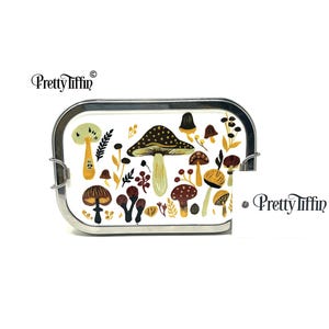 Hand painted bento box 
portable lunchbox 
eco gift 
plastic free lunchbox
