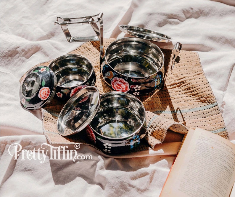 Traditional Tiffin 
lunch Pail