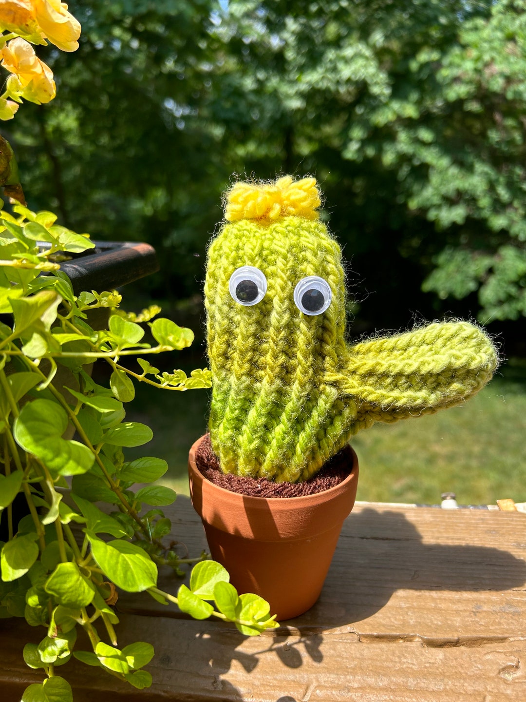 Mythi-cactus, Stuffed, Soft Sculpture, Pincushion, Pet Plant, Southwest ...