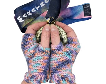 Feeling Energized - Fashion Fingerless Gloves, wool free knit gloves mobile smart phone iphone typing driving therapy marathon gloves