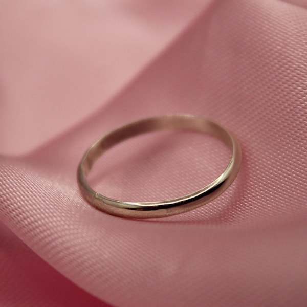 999 Fine Silver Ring Etsy